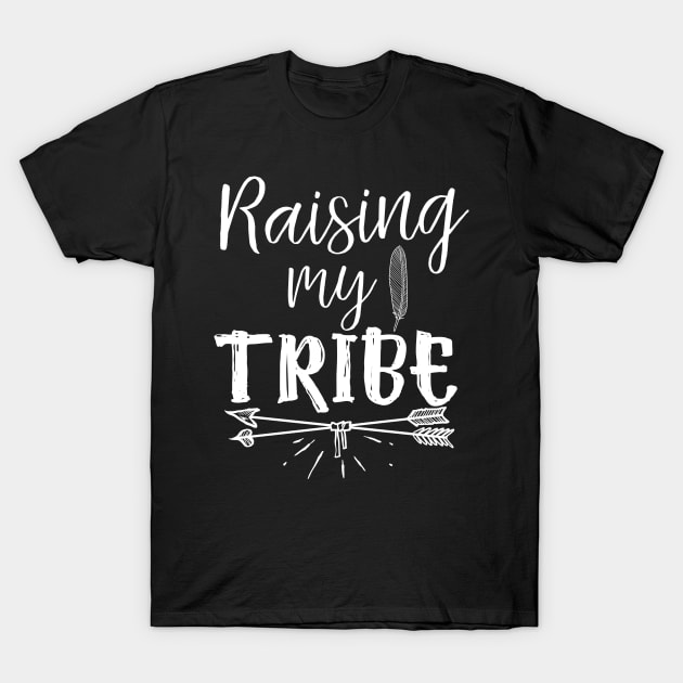 Raising My Tribe Cute T-Shirt by Eugenex